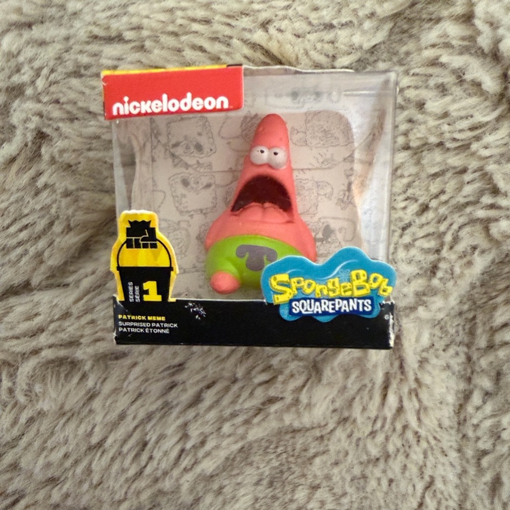 SpongeBob SquarePants Masterpiece Meme Series 1 - Surprised Patrick Vinyl Figure
